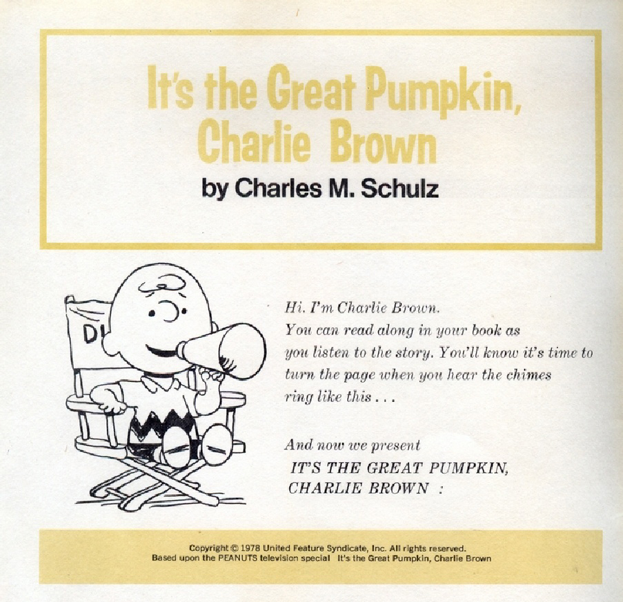 It's the Great Pumpkin, Charlie Brown (02),绘本,绘本故事,绘本阅读,故事书,童书,图画书,课外阅读